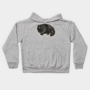 Black Cat Cat Kids Hoodie